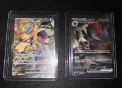 Pokemon Journey Together Hop’s Zacian EX SIR & N’s Zoroark SIR - Image 1