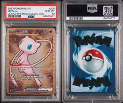 Pokemon 151 Mew ex Metal Promo 205/165 Hyper Rare Ultra Premium PSA 10 Gem Mint - Image 3