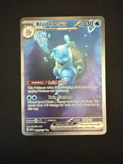 Blastoise EX #200/165 - 2023 Pokemon SV 151 Special Illustration Rare - NM+ - Image 1