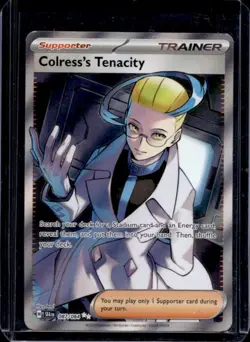2024 Pokemon Shrouded Fable Colress's Tenacity #087/064 - Image 1