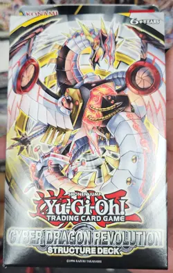 YUGIOH 1ST ED CYBER DRAGON REVOLUTION STRUCTURE DECK FACTORY SEALED NEW - Image 1