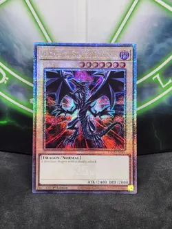 Yugioh Red-Eyes Black Dragon RA03-EN081 Quarter Century Secret Rare 1st Ed NM - Image 1