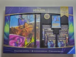 Disney Lorcana First Chapter Collector Set With Binder & 5 Packs; New, Fast Ship - Image 1