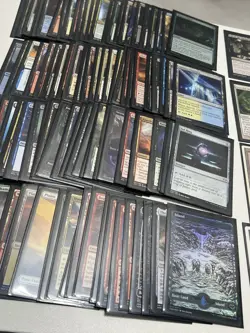 MAGIC THE GATHERING LOT OF 100+ Cards Common,Rare,Uncommon And More 90s - Image 1