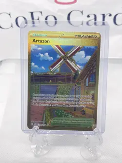 Artazon 229/197 SV Obsidian Flames Hyper Rare Pokemon Card - NM - Image 1