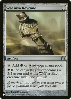 SELESNYA KEYRUNE x4 mtg NM-M The List Unc 4 card Return to Ravnica - Image 1