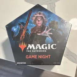 Wizards of the Coast Magic Game Night 2019 Kit 300 Cards 5 Decks Starter - Image 1