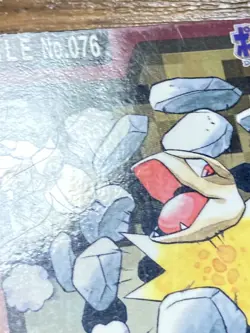 Pokemon Carddass Card Golem File No.76 Bandai Pocket Monsters 1997 - Image 5