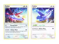 Latias & Latios HGSS10 HGSS11 Lot of 2 Pokemon Promo Cards HP - Image 1