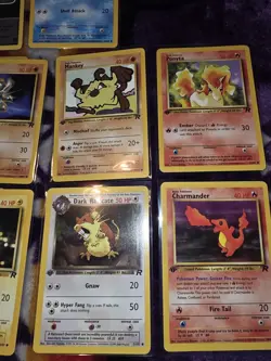 Pokemon 12 Card Lot Of ALL 1st EDITIONS Base Set - Image 3