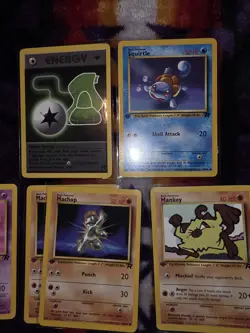 Pokemon 12 Card Lot Of ALL 1st EDITIONS Base Set - Image 4
