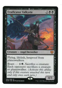 MTG Eradicator Valkyrie Kaldheim Magic The Gathering TCG - Image 1