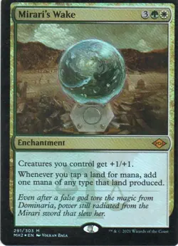 MTG: Modern Horizons 2: Foil Mirari's Wake: Lightly Played Condition - Image 1