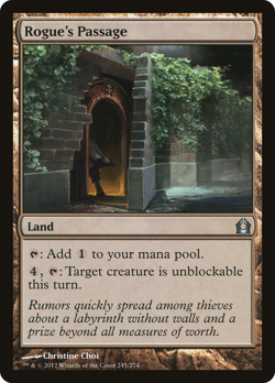 ROGUE'S PASSAGE x4 mtg EX/NM Return To Ravnica 4 Unc - Image 1