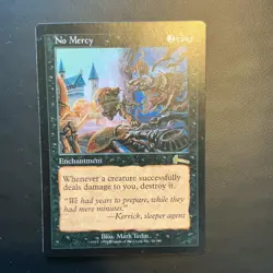 Wizards of the Coast Magic: The Gathering No Mercy Rare Enchantment 1999 56/143 - Image 1