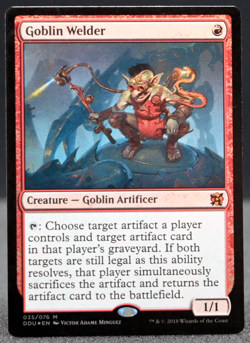 Goblin Welder Duel Decks Elves vs Inventors Foil MTG Artifact LP - Image 1