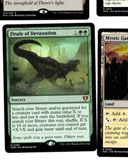 1x Finale of Devastation Commander Masters LP mtg - Image 1