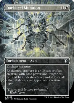 Darksteel Mutation - Extended Art CMM NM MTG - Image 1