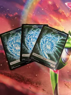 MTG 3 secrets of strixhaven PEST / FRACTAL Token Free Shipping - Image 2
