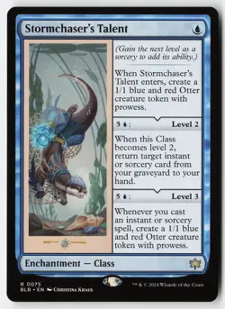Stormchaser's Talent #75 (NM) Bloomburrow BLB Magic MTG - Image 1