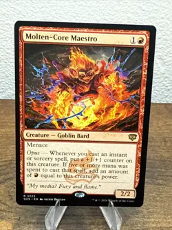 Molten-Core Maestro Secrets of Strixhaven Regular - Image 1
