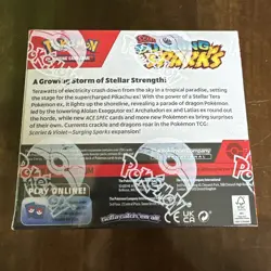 Pokemon TCG: Scarlet & Violet Surging Sparks Booster Box NEW! SEALED! - Image 3