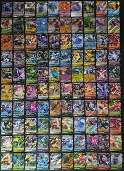 Pokemon TCG S-CHN RR Charizard Mewtwo Gengar Rayquaza VMAX Lot*100 #p JL89 - Image 1