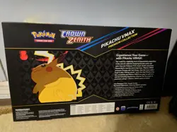 Pokemon TCG Sword & Shield Game Crown Zenith Pikachu VMAX Special Collection Box 820650851889 - Image 2