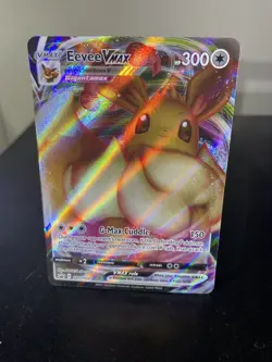 Eevee VMax SWSH087 Full Art Ultra Rare - 2021 Pokemon Black Star Promo - Image 1