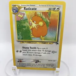 Raticate 6/18 Southern Islands NM WOTC Pokemon TCG Vintage Single - Image 1