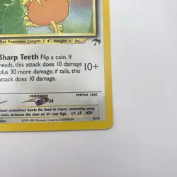 Raticate 6/18 Southern Islands NM WOTC Pokemon TCG Vintage Single - Image 5