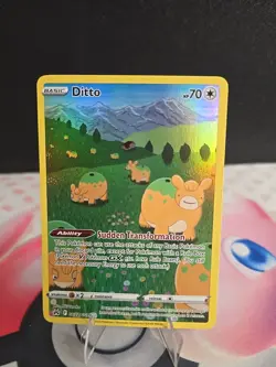 Pokemon TCG Ditto GG22/GG70 Crown Zenith: Galarian Gallery Holo NM - Image 1