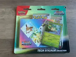 (New/sealed) Pokemon TCG Scarlet Violet Prismatic Evolutions Tech Sticker Collec - Image 1