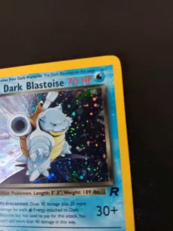 Pokemon Dark Blastoise Team Rocket Holo Rare 3/82 70 HP English 2000 WOTC - Image 3