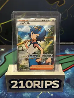 Pokemon TCG Lanas Aid 207/167 Ultra Rare Full Art Trainer Twilight Masquerade NM - Image 1