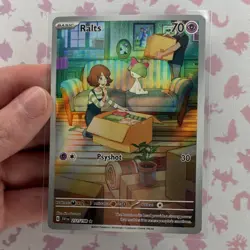 Pokemon Ralts 211/198 SV01 Scarlet & Violet Illustration Rare Full Art Holo Eng - Image 4