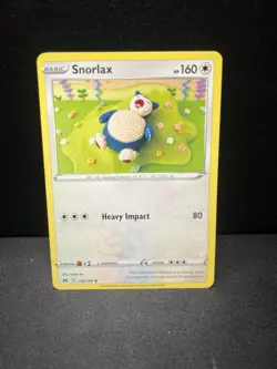 Snorlax 109/159 Pokemon TCG Crown Zenith Rare Near Mint - Image 1