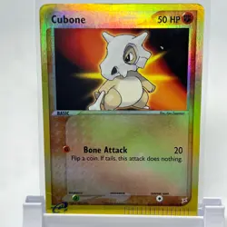 Pokemon TCG - Cubone 40/95 Team Magma vs Team Aqua Reverse Holo - MP - Image 1