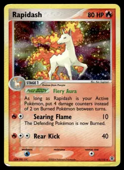2004 EX - FireRed & LeafGreen Rapidash Stage 1/Rare Holo #13 - Image 1
