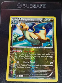 DRAGONITE 51/108 ROARING SKIES REVERSE HOLO 2015 NEAR MINT POKEMON TCG - Image 1