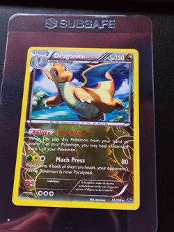 DRAGONITE 51/108 ROARING SKIES REVERSE HOLO 2015 NEAR MINT POKEMON TCG - Image 2