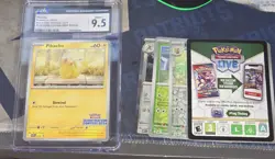 2025 Pokemon Pikachu Black Star Promo Illustration Contest 2024 SVP 214 CGC 9.5 - Image 1