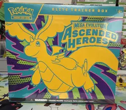 Pokemon TCG Mega Evolution Ascended Heroes Elite Trainer Box ETB Factory Sealed - Image 1