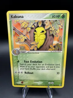 Kakuna 46/113 2005 EX Delta Species Pokemon TCG 2005 Non-Holo Uncommon - LP / NM - Image 1