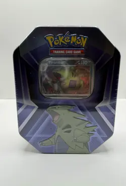 FACTORY SEALED - Pokemon TCG: Tyranitar Triple Whammy Tin - Image 1