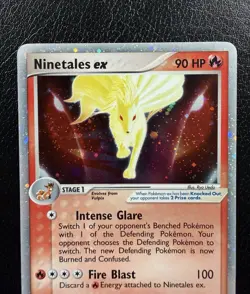 Ninetales ex 96/101 Hidden Legends Holo Pokemon TCG Nintendo With Swirls🌀 LP - Image 2