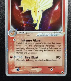 Ninetales ex 96/101 Hidden Legends Holo Pokemon TCG Nintendo With Swirls🌀 LP - Image 3