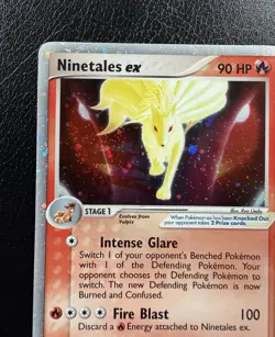 Ninetales ex 96/101 Hidden Legends Holo Pokemon TCG Nintendo With Swirls🌀 LP - Image 5
