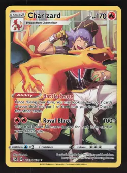 Charizard TG03/TG30 Pokemon TCG SWSH11: Lost Origin Trainer Gallery LP - Image 1