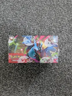 Pokemon TCG Phantasmal Flames Booster Box - Factory Sealed with Acrylic Case - Image 2
